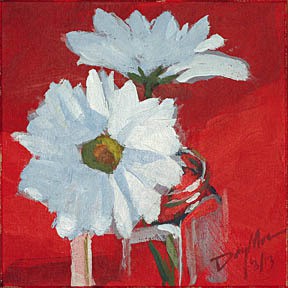 027 red daisies